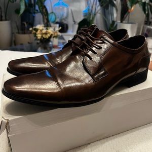 Men’s Steve Madden Desmond Oxford Shoes, 11, Tan